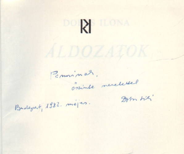 Dobos Ilona - �ldozatok-dedik�lt