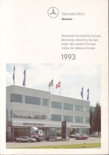 Mercedes-Benz Service 1993. (szerv�zk�nyv)- t�bbnyelv�