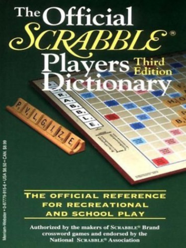 The Official Scrabble Players Dictionary - Third Edition (A hivatalos Scrabble-jtkos sztr - harmadik kiads) ANGOL NYELVEN