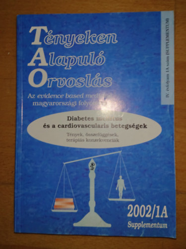 Tényeken Alapuló Orvoslás - Diabetes mellitus és a cardiovascularis betegségek