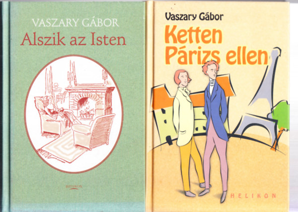 Vaszary Gbor - 2db. Vaszary Gbor ktet: Ketten Prizs ellen + Alszik az Isten