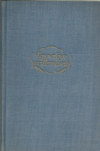 M�rai S�ndor - Egy polg�r vallom�sai