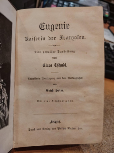Clara Tschudi - Eugenie kaiserin der Franzosen (g�tbet�s)