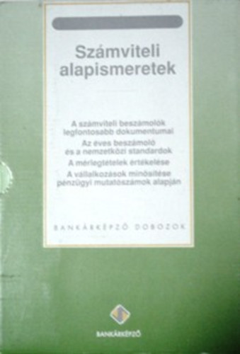 Dob�kn�; Friedrich; Sz�k�cs; Polacsek - Sz�mviteli alapismeretek (Bank�rk�pz� dobozok)