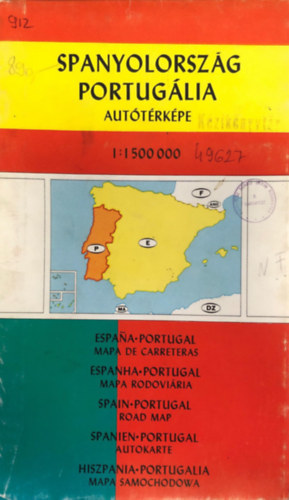 Spanyolorszg, Portuglia auttrkp 1:1 500 000