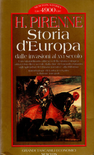 H. Pirenne - Storia d'Europa (Eur�pa t�rt�nete olasz nyelven)