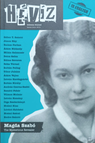 Cserna-Szab Andrs s Szlinger Balzs  (szerk.) - Hvz - Literary Journal - Special Issue 2015