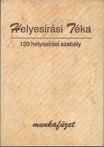 helyesrsi tka 120 helyesrsi szably munkafzet