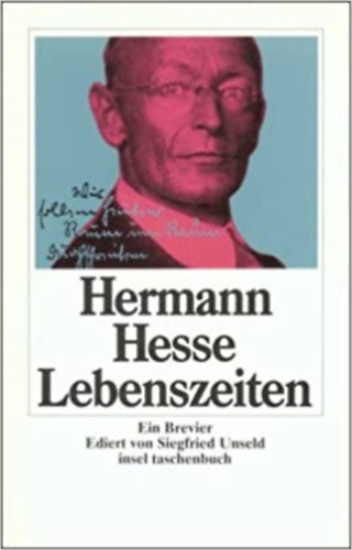 Hermann Hesse Lebenszeiten -Ein Brevier Editor von Siegfried Unseld insel taschenbuch