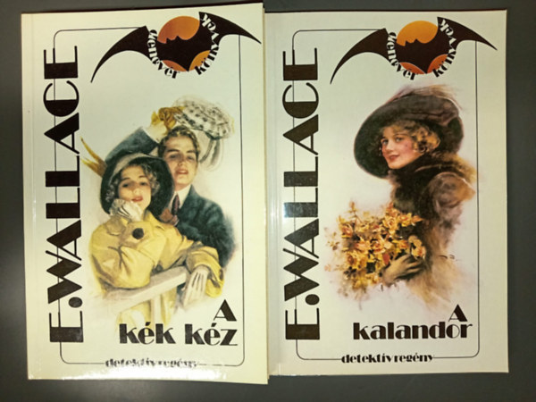 Edgar Wallace - A kalandor - A k�k k�z (Detekt�vreg�ny)