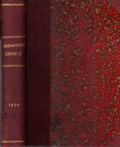 Voinovich G�za - Budapesti Szemle 242. k�tet - 704.,705.,706. sz�m