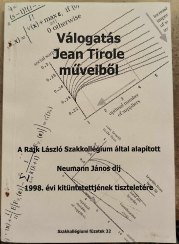 V�logat�s Jean Tirole m�veib�l