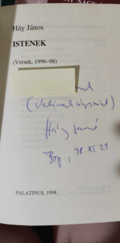 Háy János - Istenek