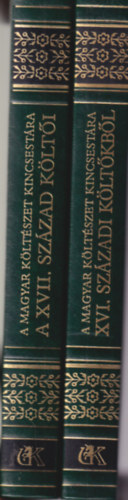 Lator Lszl (szerk.) - 2 db verses ktet A Magyar Kltszet Kincsestra sorozatbl: XVI. szzadi kltkbl 20. + A XVII. szzad klti ( Vlogats ) 30.
