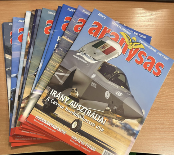 Tőrös István (Főszerk.) - Aranysas 2024/1-12. (teljes évfolyam, lapszámonként)