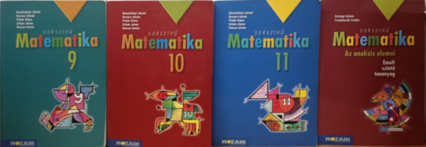 rki Tams  Konfrn Nagy Klra - Sokszn matematika 9-10 + Matematika emelt szint 11-12 - analzis