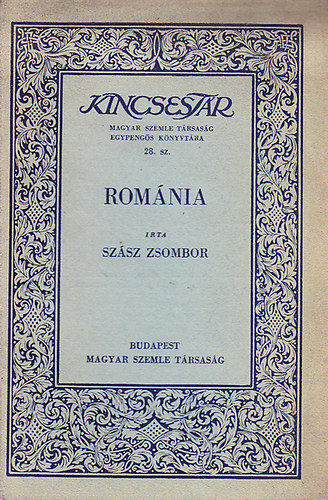 Sz�sz Zsombor - Rom�nia (Kincsest�r)