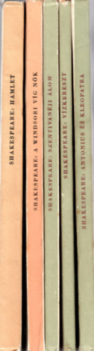 Shakespeare W. - 5 db Shakespeare színmű ( egyben )