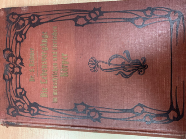 Dr. S. Rahmer - Die Lebensvorg�nge im menschlichen und tierischen K�rper