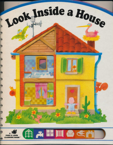 La Coccinella Editrice - Look Inside a House (Poke & Look Learning)