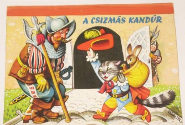 Grimm - A csizmás kandúr (térbeli mesekönyv)