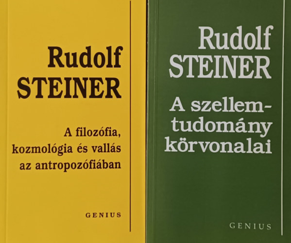 Rudolf Steiner - A szellemtudomny krvonalai + A filozfia, kozmolgia s a valls az antropozfiban (2 m)