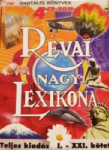 Rvai Nagy Lexikona - Teljes kiads I. - XXI. ktet 4 db CD-ROMon