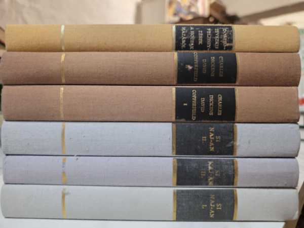 Dosztojevszkij, Si Naj-An Charles Dickens - A világirodalom remekei könyvcsomag