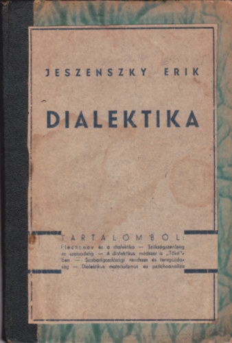 Jeszenszky Erik - Dialektika
