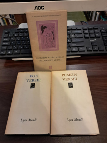 Alekszandr Puskin, Csokonai Vitz Mihly Edgar Allan Poe - Versek KNYVMENT AJNLAT (3 ktet): Poe versei+Puskin versei+Csokonai Vitz Mihly vlogatott versei