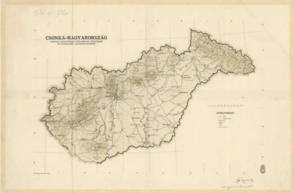 Kern Ferenc - Csonka Magyarorsz�g v�rosai, gy�gyf�rd�i, �d�l�helyei, f�rd�z�sre �s nyaral�sra alkalmas k�zs�gei - t�rk�p