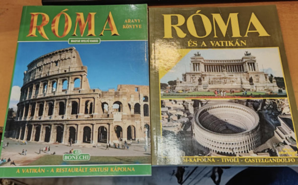 2db Róma - Róma és a Vatikán + Róma aranykönyve