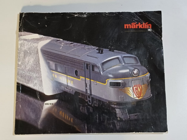 Märklin H0 1990/91D modellvasút katalógus