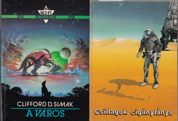 3 db Sci-fi: Csillagok cigánylánya, Homályos zóna, A város.