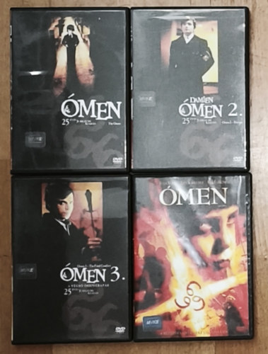 4db magyar nyelv� �men DVD - �men 1-3. r�sz, �men-Extr�k magyar felirattal