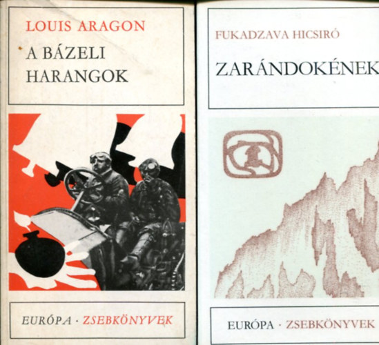 Fukadzava Hicsir - Louis Aragon - 2 db Eurpa zsebknyv