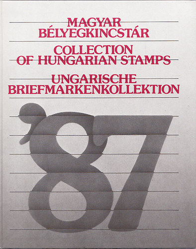 Magyar bélyegkincstár '87 (Számozott, szürke)