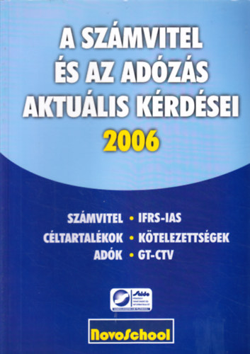 A sz�mvitel �s az ad�z�s aktu�lis k�rd�sei 2006