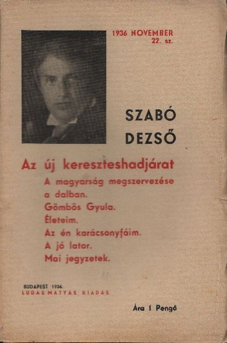 Szab� Dezso - Az �j kereszteshadj�rat (Ludas M�ty�s f�zetek 22.)