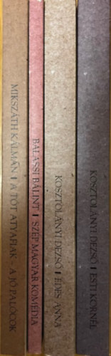 Balassi B�lint, Miksz�th K�lm�n Kosztol�nyi Dezs� - Magyar irodalom k�nyvcsomag (4 k�tet)