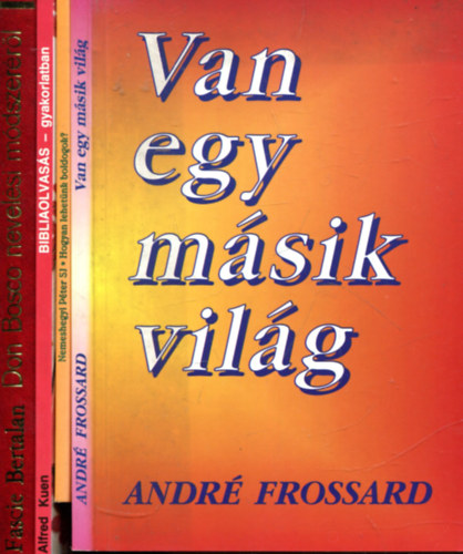Nemeshegyi Pter S.J - Alfred Kuen - Andr Frossard - Fascie Bertalan - Vallsi knyvcsomag - 4 db
