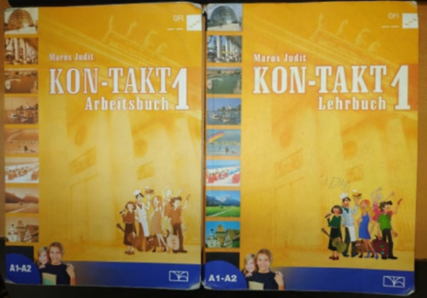 Maros Judit - Kon-Takt 1: Arbeitsbuch (NT-56541/M/NAT) + Lehrbuch A1-A2 (NT-56541/NAT) (2 k�tet)