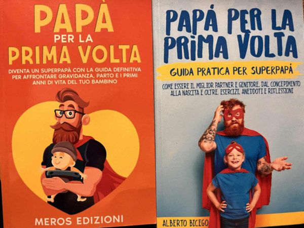 alberto bicego - papá per la prima volta ( 2 db könyv )