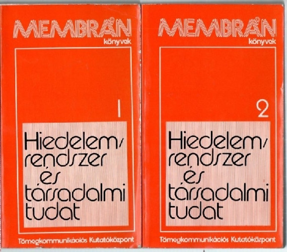 Frank Tibor-Hoppál Mihály - Hiedelemrendszer és társadalmi tudat I-II.