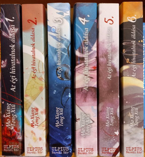 Mo Xiang Tong Xiu - Az �gi hivatalnok �ld�sa sorozat 1-6. k�tet (6 db)