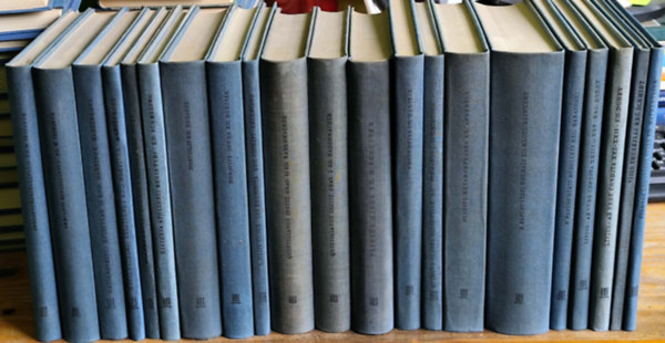 T. Livius, Publius Papinius Statius, P. Naso Ovidius, Quintilianus, C. Iulius Victor, Horatius , M.Valerius Martialis, Hildebertus, Ammianus Marcel Ioannis Lodovici Vivis Valentini (Q. Horatii Flacci) - Bibliotheca Teubneriana - 3. könyvcsomag (21 kötet)