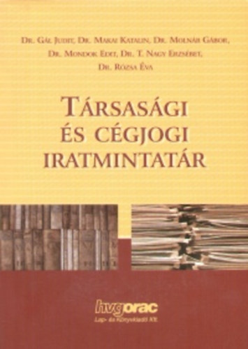 Dr. KOmromi Gbor s Dr. Srkzy Tams - Trsasgi s cgjogi iratmintatr