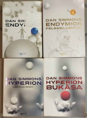 Dan Simmons - 4db Simmons  k�nyv:Hyperion,Hiperion felemelked�se,Hiperion buk�sa,Endymion