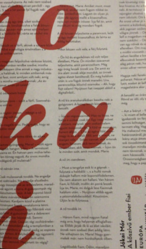 J�kai M�r - A k�sz�v� ember fiai - Eur�pa di�kk�nyvt�r