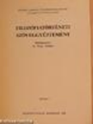 Falus Katalin dr. - Filoz�fiat�rt�neti sz�veggy�jtem�ny (k�zirat)